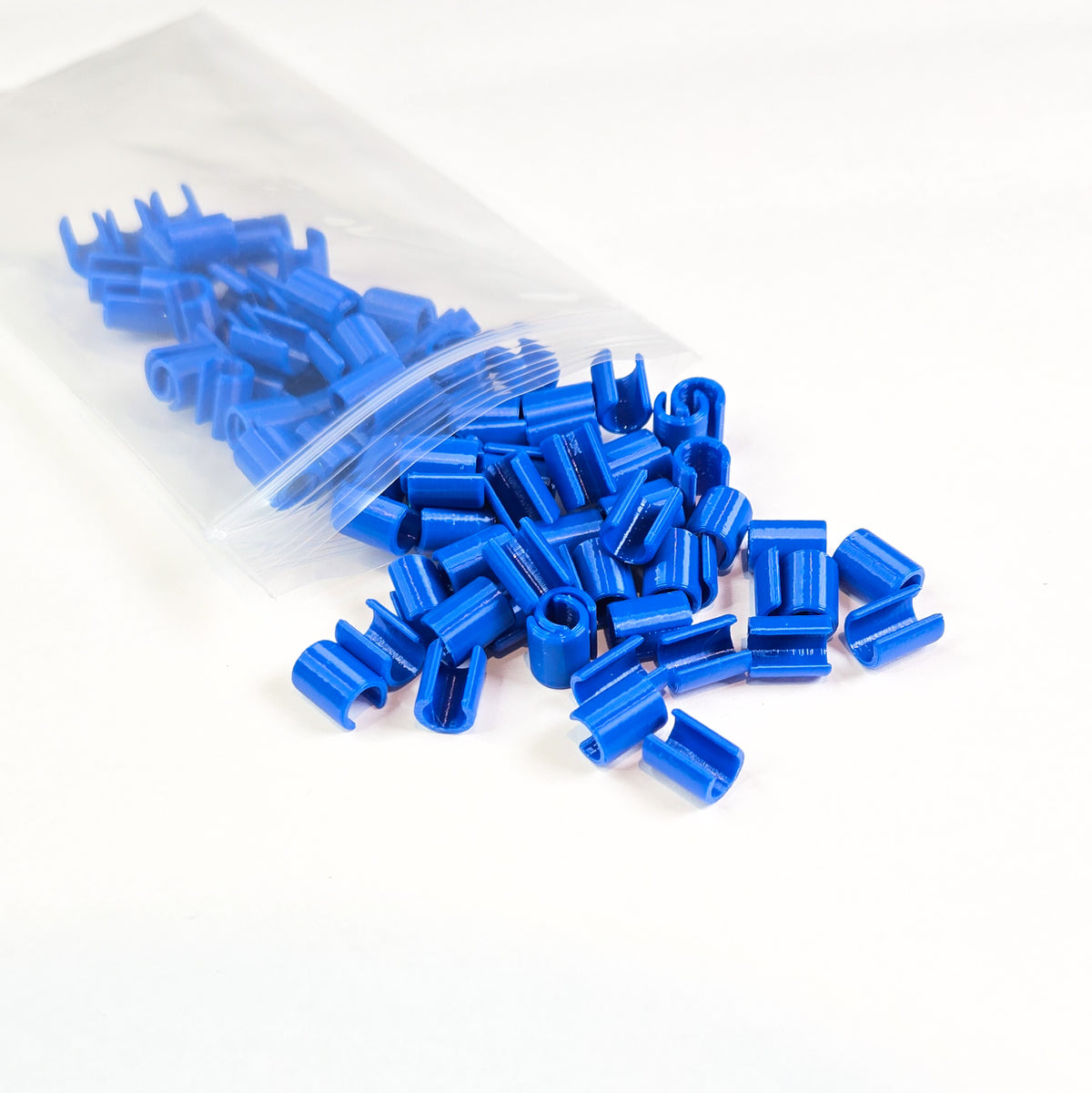 XLR Color Clips - Cable Length Identifiers (100 pack)