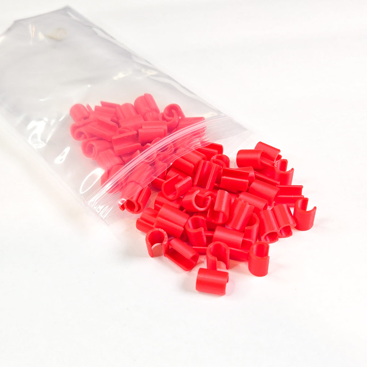 XLR Color Clips - Cable Length Identifiers (100 pack)