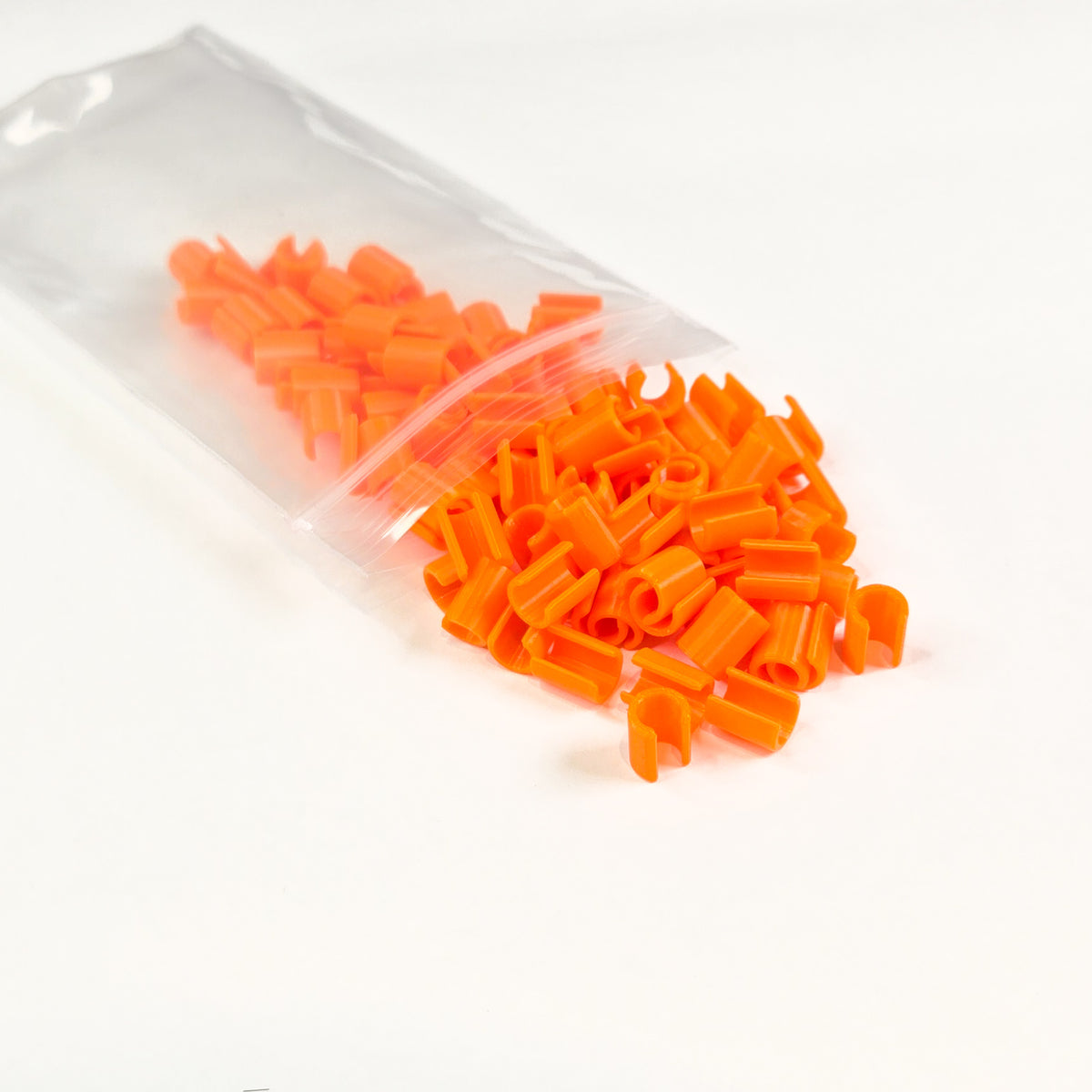 XLR Color Clips - Cable Length Identifiers (100 pack)