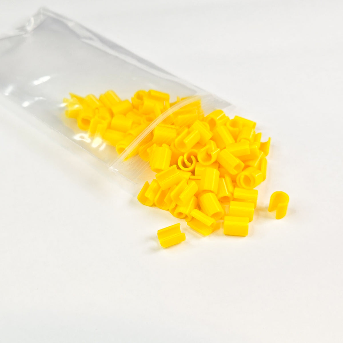 XLR Color Clips - Cable Length Identifiers (100 pack)