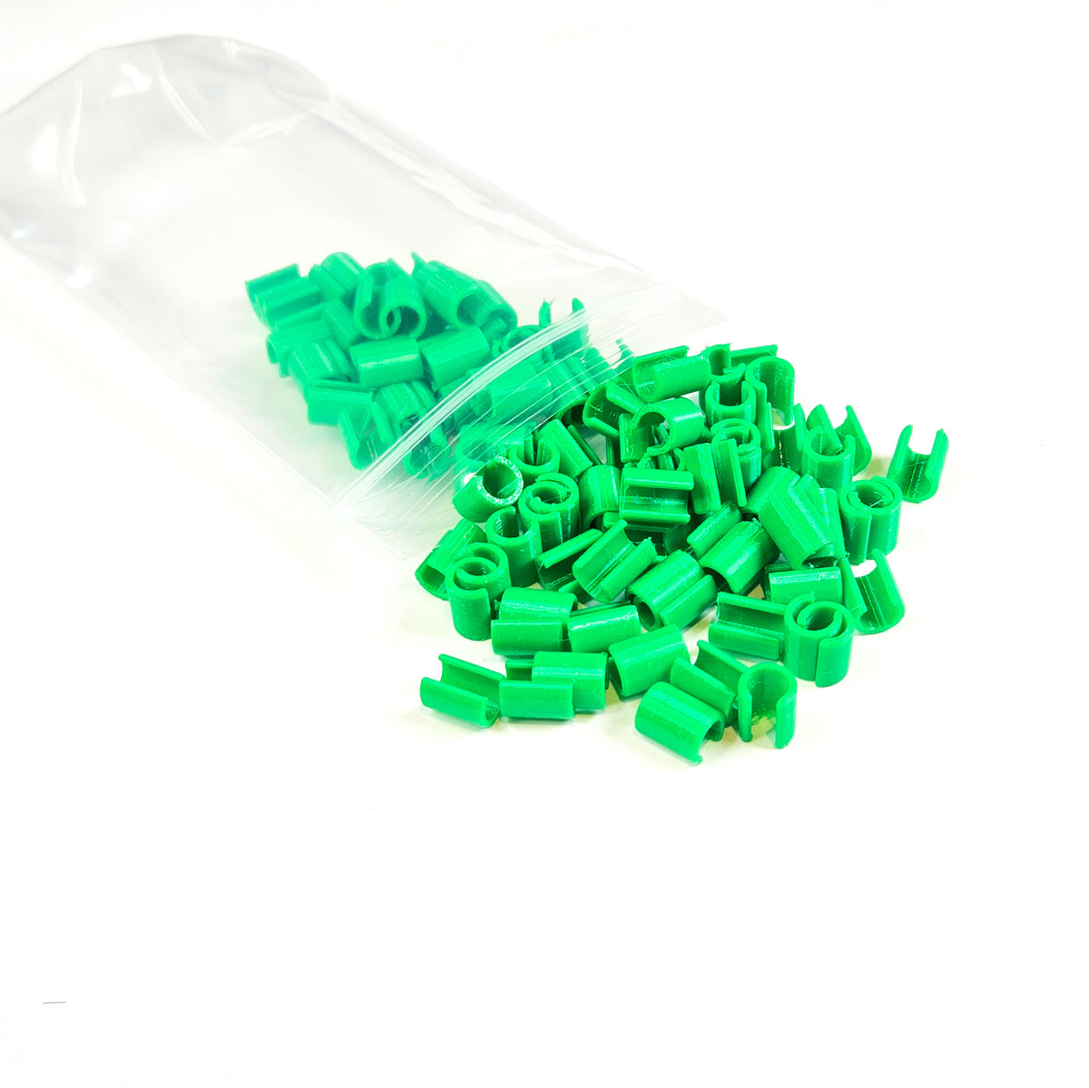XLR Color Clips - Cable Length Identifiers (100 pack)