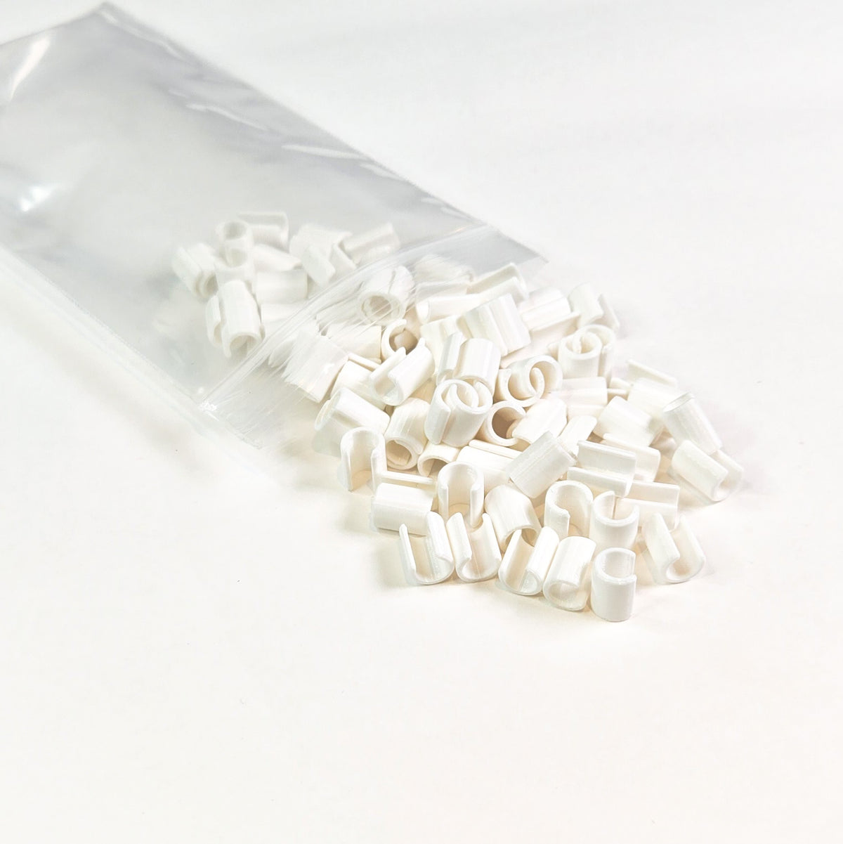 XLR Color Clips - Cable Length Identifiers (100 pack)