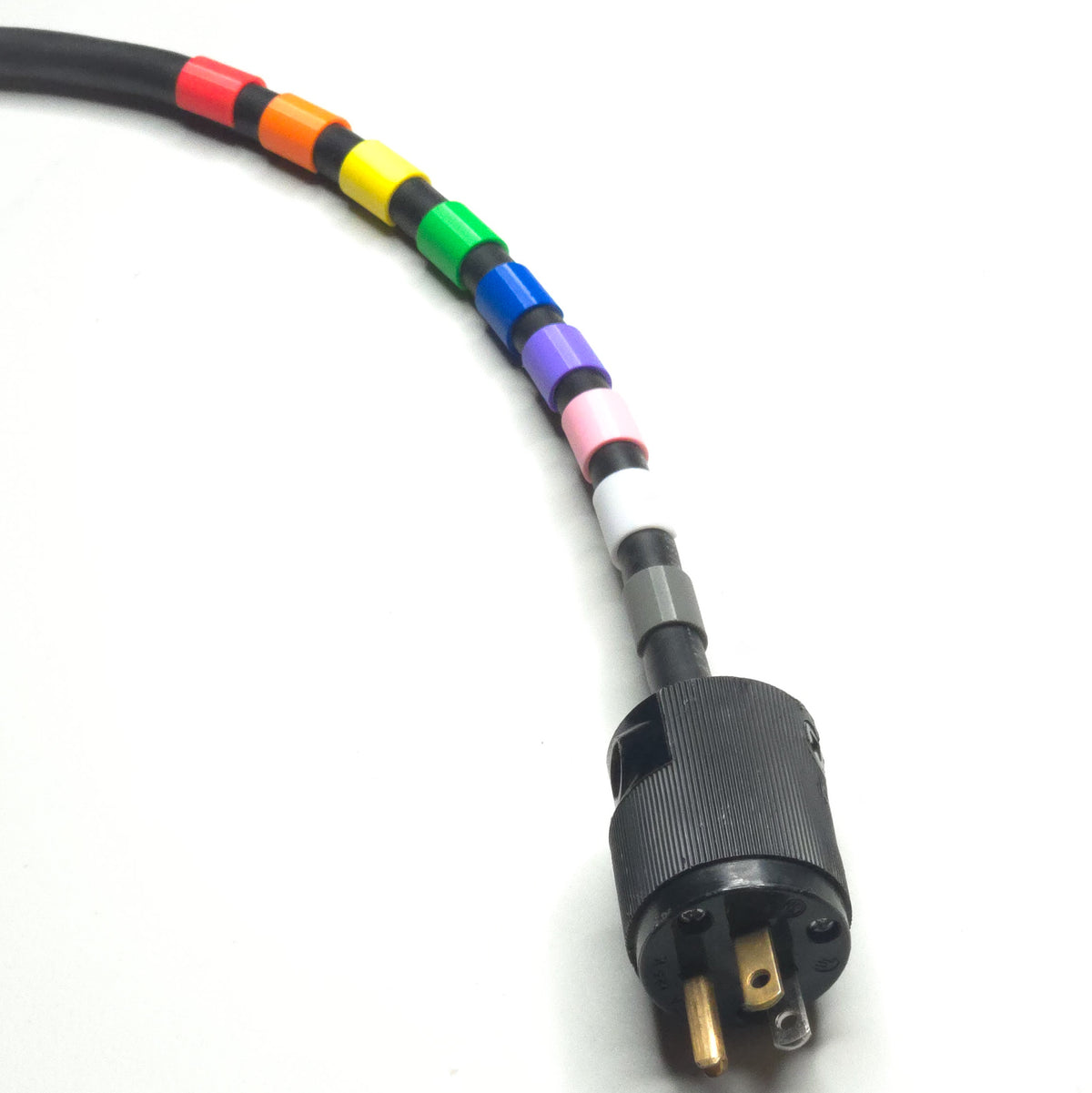 Edison 14/3 and 12/3 Cable Length Identifiers x32 (32 pack)