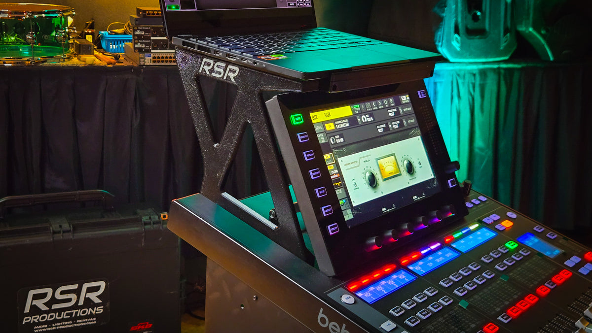 WING Shelf - Foldable Laptop / Tablet mount for Behringer WING Consoles